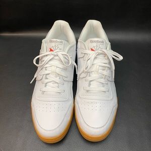 Reebok Men's Workout Plus Shoes Sizes 11 White